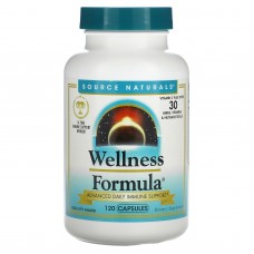 Иммунная защитная формула, Wellness Formula, Source Naturals, 120 капсул Иммунная защитная формула, Wellness Formula, Source Naturals, 120 капсул