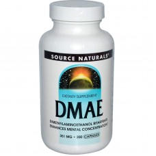 DMAE (Диметиламиноэтанол), Source Naturals, 351 мг, 200 капсул DMAE (Диметиламиноэтанол), Source Naturals, 351 мг, 200 капсул