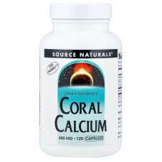 Кораловий кальцій, Coral Calcium, Source Naturals, 120 капсул (600 мг на капсулу)