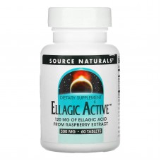 Листья малины, Ellagic, Source Naturals, экстракт, 300 мг, 60 таб. Листья малины, Ellagic, Source Naturals, экстракт, 300 мг, 60 таб.