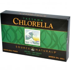 Хлорелла (Yaeyama Chlorella), Source Naturals, 200 мг, 300 таблеток Хлорелла (Yaeyama Chlorella), Source Naturals, 200 мг, 300 таблеток