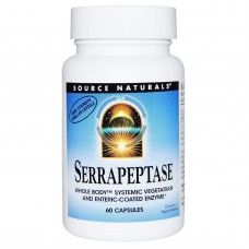 Серрапептаза, Serrapeptase, Source Naturals, 60 капсул Серрапептаза, Serrapeptase, Source Naturals, 60 капсул