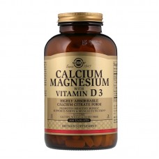 Кальций магний D3, Calcium Magnesium Vitamin D3, Solgar, 300 таблеток Кальций магний D3, Calcium Magnesium Vitamin D3, Solgar, 300 таблеток