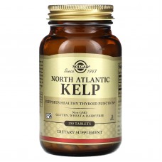 Ламинария йод, Kelp, Solgar, северо-атлантическая, 250 таблеток Ламинария йод, Kelp, Solgar, северо-атлантическая, 250 таблеток