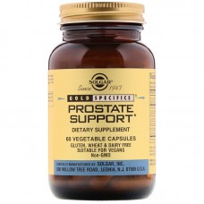 Здоровье простаты (Prostate Support), Solgar, Gold Specifics, 60 вегетарианских капсул Здоровье простаты (Prostate Support), Solgar, Gold Specifics, 60 вегетарианских капсул