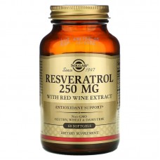 Ресвератрол (Resveratrol), Solgar, 250 мг, 60 капсул Ресвератрол (Resveratrol), Solgar, 250 мг, 60 капсул