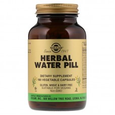 Мочегонное средство, Herbal Water Pill, Solgar, 100 капсул Мочегонное средство, Herbal Water Pill, Solgar, 100 капсул