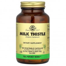 Розторопша, Milk Thistle, Solgar, силимарин, 100 вегетаріанських капсул (450 мг на капсулу) Розторопша, Milk Thistle, Solgar, силимарин, 100 вегетаріанських капсул (450 мг на капсулу)