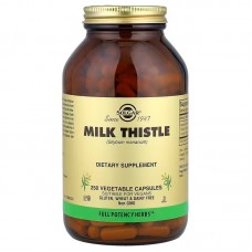 Расторопша, Milk Thistle, Solgar, 250 вегетарианских капсул (450 мг на капсулу) Расторопша, Milk Thistle, Solgar, 250 вегетарианских капсул (450 мг на капсулу)