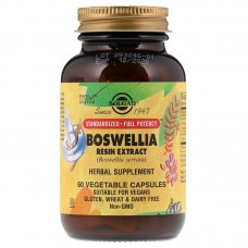 Босвелия (Boswellia Resin), Solgar, экстракт, 60 вегетарианских капсул Босвелия (Boswellia Resin), Solgar, экстракт, 60 вегетарианских капсул