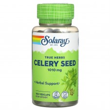 Сельдерей, Celery Seed, Solaray, 505 мг, 100 капсул Сельдерей, Celery Seed, Solaray, 505 мг, 100 капсул