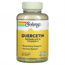 Комплекс от аллергии, QBC Plex, Solaray, кверцетин, бромелайн, витамин С, 120 капсул Комплекс от аллергии, QBC Plex, Solaray, кверцетин, бромелайн, витамин С, 120 капсул