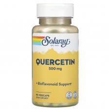 Кверцетин, Quercetin, Solaray, 500 мг, 90 капсул Кверцетин, Quercetin, Solaray, 500 мг, 90 капсул