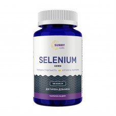 Селен, Selenium Powerfull, Sunny Caps, 50 мкг, 100 капсул