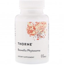 Босвелия фитосомы, Boswellia Phytosome, Thorne, 60 капсул Босвелия фитосомы, Boswellia Phytosome, Thorne, 60 капсул