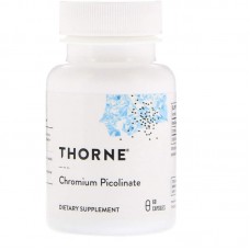 Хром пиколинат, Chromium Picolinate, Thorne, 60 капсул Хром пиколинат, Chromium Picolinate, Thorne, 60 капсул