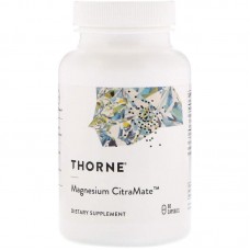 Цитрамат магния, Magnesium Citramate, Thorne, 90 капсул Цитрамат магния, Magnesium Citramate, Thorne, 90 капсул