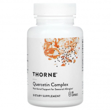 Кверцетин, Quercenase, Thorne, 60 капсул Кверцетин, Quercenase, Thorne, 60 капсул