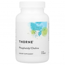Фосфатидилхолін, Phosphatidyl Choline, Thorne, 60 гелевих капсул