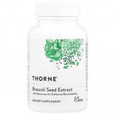 Брокколи, Broccoli Seed Extract, Thorne, экстракт семян, 60 вегетарианских капсул Брокколи, Broccoli Seed Extract, Thorne, экстракт семян, 60 вегетарианских капсул