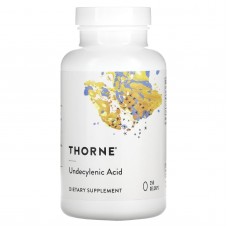 Ундециленовая кислота, Undecylenic Acid, Thorne, 250 гелевых капсул (50 мг на гелевую капсулу) Ундециленовая кислота, Undecylenic Acid, Thorne, 250 гелевых капсул (50 мг на гелевую капсулу)