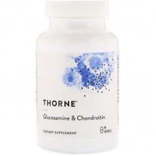 Глюкозамин хондроитин, Glucosamine & Chondroitin, Thorne, 90 капсул Глюкозамин хондроитин, Glucosamine & Chondroitin, Thorne, 90 капсул