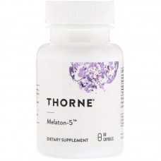 Мелатонин-5, Melaton-5, Thorne, 60 капсул (5 мг на капсулу) Мелатонин-5, Melaton-5, Thorne, 60 капсул (5 мг на капсулу)