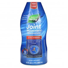 Глюкозамин для подвижности суставов, Joint Movement Glucosamine, Nature's Way, вкус ягод, 480 мл Глюкозамин для подвижности суставов, Joint Movement Glucosamine, Nature's Way, вкус ягод, 480 мл