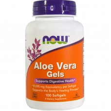 Алоэ вера (Aloe Vera), Now Foods, 100 капсул Алоэ вера (Aloe Vera), Now Foods, 100 капсул