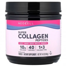 Супер колагенові пептиди, Super Collagen Peptides, Neocell, без смаку, 400 г Супер колагенові пептиди, Super Collagen Peptides, Neocell, без смаку, 400 г