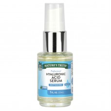 Сыворотка для лица с гиалуроновой кислотой, Hyaluronic Acid Serum, Nature's Truth, без запаха, 30 мл Сыворотка для лица с гиалуроновой кислотой, Hyaluronic Acid Serum, Nature's Truth, без запаха, 30 мл