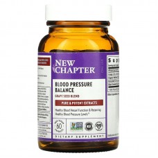 Поддержка артериального давления, Blood Pressure, New Chapter, 60 капсул Поддержка артериального давления, Blood Pressure, New Chapter, 60 капсул