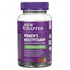 Мультивитамины для женщин, Women's Multivitamin, New Chapter, вкус ягодно-цитрусовый, 75 жевательных конфет Мультивитамины для женщин, Women's Multivitamin, New Chapter, вкус ягодно-цитрусовый, 75 жевательных конфет