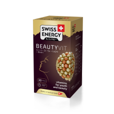 Витамины и минералы для красоты, BEAUTYVIT ACE+Zn+Se+CoQ10+Biotin, Swiss Energy, 30 капсул Витамины и минералы для красоты, BEAUTYVIT ACE+Zn+Se+CoQ10+Biotin, Swiss Energy, 30 капсул
