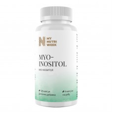 Мио-инозитол, Myo-Inositol, My Nutri Week, 120 капсул Мио-инозитол, Myo-Inositol, My Nutri Week, 120 капсул