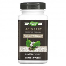 Формула травлення, Acid Ease, Digestion Formula, Nature's Way, 180 веганських капсул