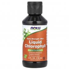 Хлорофилл жидкий, Liquid Chlorophyll, NOW Foods, экстра-сила, вкус мяты, 118 мл Хлорофилл жидкий, Liquid Chlorophyll, NOW Foods, экстра-сила, вкус мяты, 118 мл