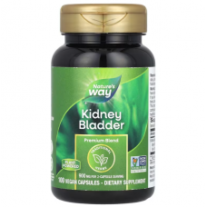 Здоровье почек и мочевого пузыря, Kidney Bladder, Nature's Way, 900 мг, 100 вегетарианских капсул (450 мг в 1 капсуле) Здоровье почек и мочевого пузыря, Kidney Bladder, Nature's Way, 900 мг, 100 вегетарианских капсул (450 мг в 1 капсуле)