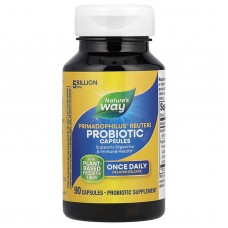 Пробиотики, Primadophilus® Reuteri Probiotic, Nature's Way, 5 млрд КОЕ, 90 капсул Пробиотики, Primadophilus® Reuteri Probiotic, Nature's Way, 5 млрд КОЕ, 90 капсул
