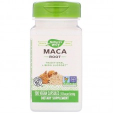 Мака, Maca Root, Nature's Way, корень, 525 мг, 100 капсул Мака, Maca Root, Nature's Way, корень, 525 мг, 100 капсул