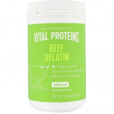 Желатин говяжий, Beef Gelatin, Vital Proteins, без вкуса, порошок, 465 г Желатин говяжий, Beef Gelatin, Vital Proteins, без вкуса, порошок, 465 г