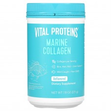 Морской коллаген, Marine Collagen, Vital Proteins, из дикой природы, без ароматизаторов, порошок, 221 г Морской коллаген, Marine Collagen, Vital Proteins, из дикой природы, без ароматизаторов, порошок, 221 г