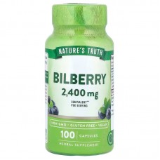 Чорниця, Bilberry, Nature's Truth, 2400 мг, 100 вегетаріанських капсул (1200 мг у капсулі) Чорниця, Bilberry, Nature's Truth, 2400 мг, 100 вегетаріанських капсул (1200 мг у капсулі)