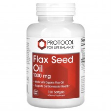 Олія насіння льону, Flax Seed Oil, Protocol for Life Balance, 1000 мг, 120 гелевих капсул Олія насіння льону, Flax Seed Oil, Protocol for Life Balance, 1000 мг, 120 гелевих капсул