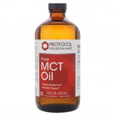 Олія MCT, Pure MCT Oil, Protocol for Life Balance, 473 мл Олія MCT, Pure MCT Oil, Protocol for Life Balance, 473 мл