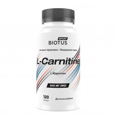 L-карнітин, L-Carnitine, Biotus, 120 капсул