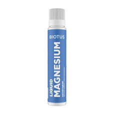 Магній рідкий, Magnesium Liquid, Biotus, смак вишні, з підсолоджувачем, 1 флакон, 20 мл