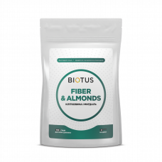 Клітковина і мигдаль, Fiber & Almonds, Biotus, 150 г