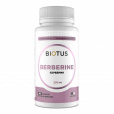 Берберін, Berberine, Biotus, 60 капсул