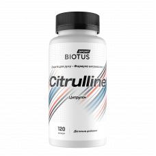 Цитрулін, Citrulline, Biotus, Sport, 120 капсул